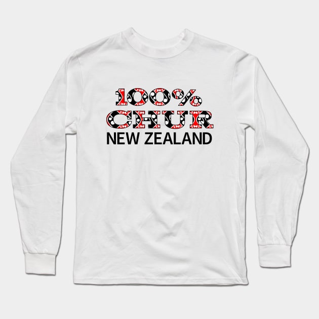 100% CHUR New Zealand Long Sleeve T-Shirt by mailboxdisco